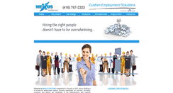 Desktop Screenshot of nexusstaffing.com